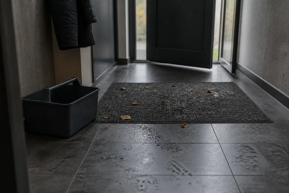 Sezonní nečistoty ve vstupu domácnosti – Ústí nad Labem